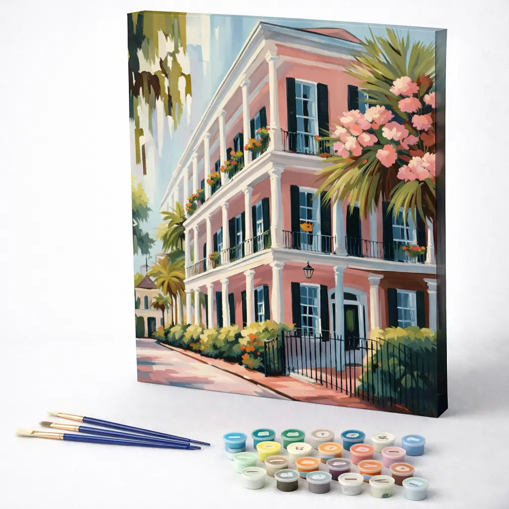 Pink Southern House