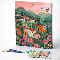 Tropical Mountain Village