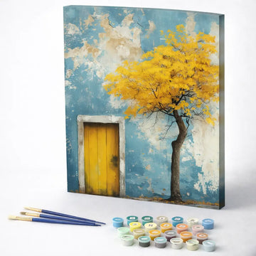 Yellow Door and Golden Tree